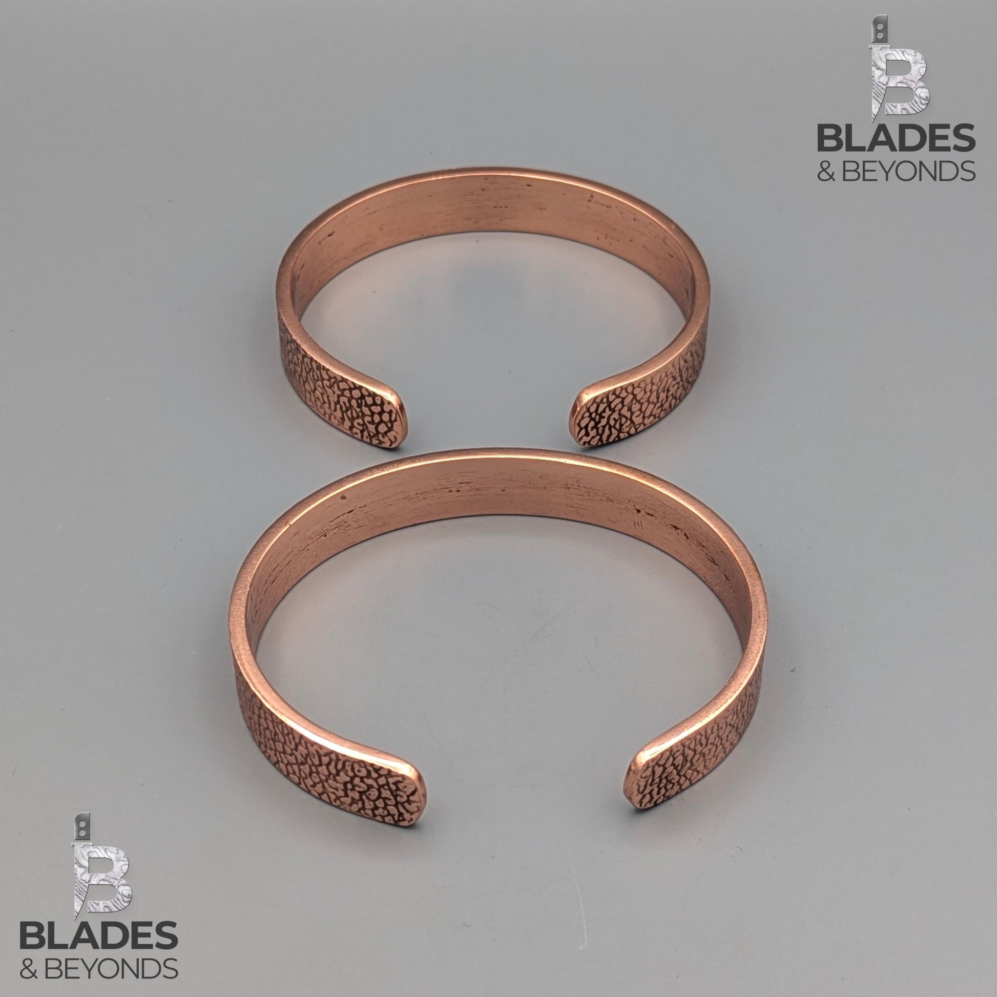 Handmade Cloud Embossed Copper Bracelet: Unisex Wellness Cuff 