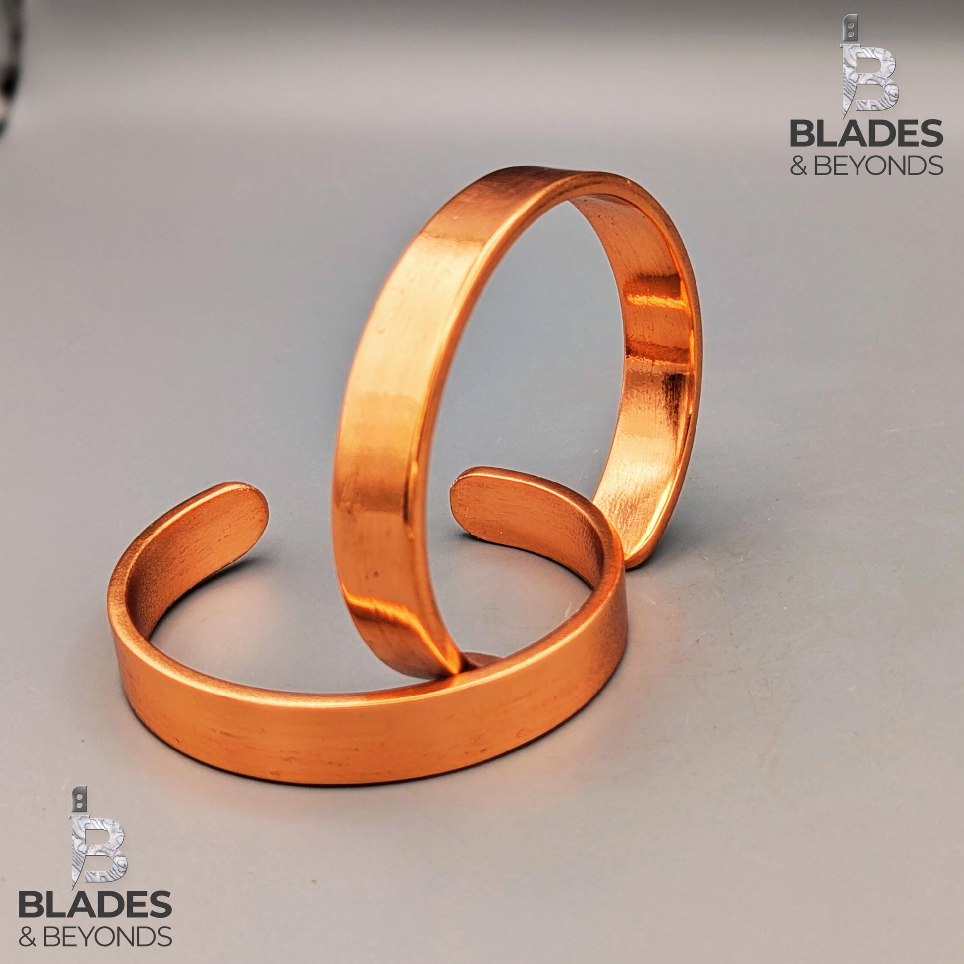 Handmade Copper Cuff Bracelet: Custom Size, Unisex Titan Bangle 