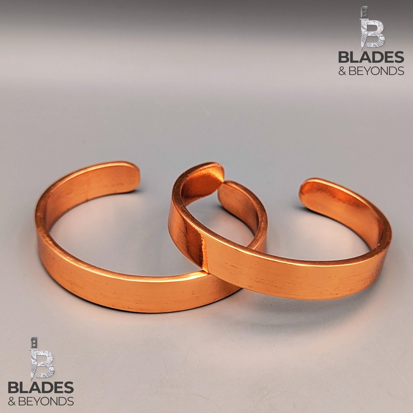 Handmade Copper Cuff Bracelet: Custom Size, Unisex Titan Bangle 