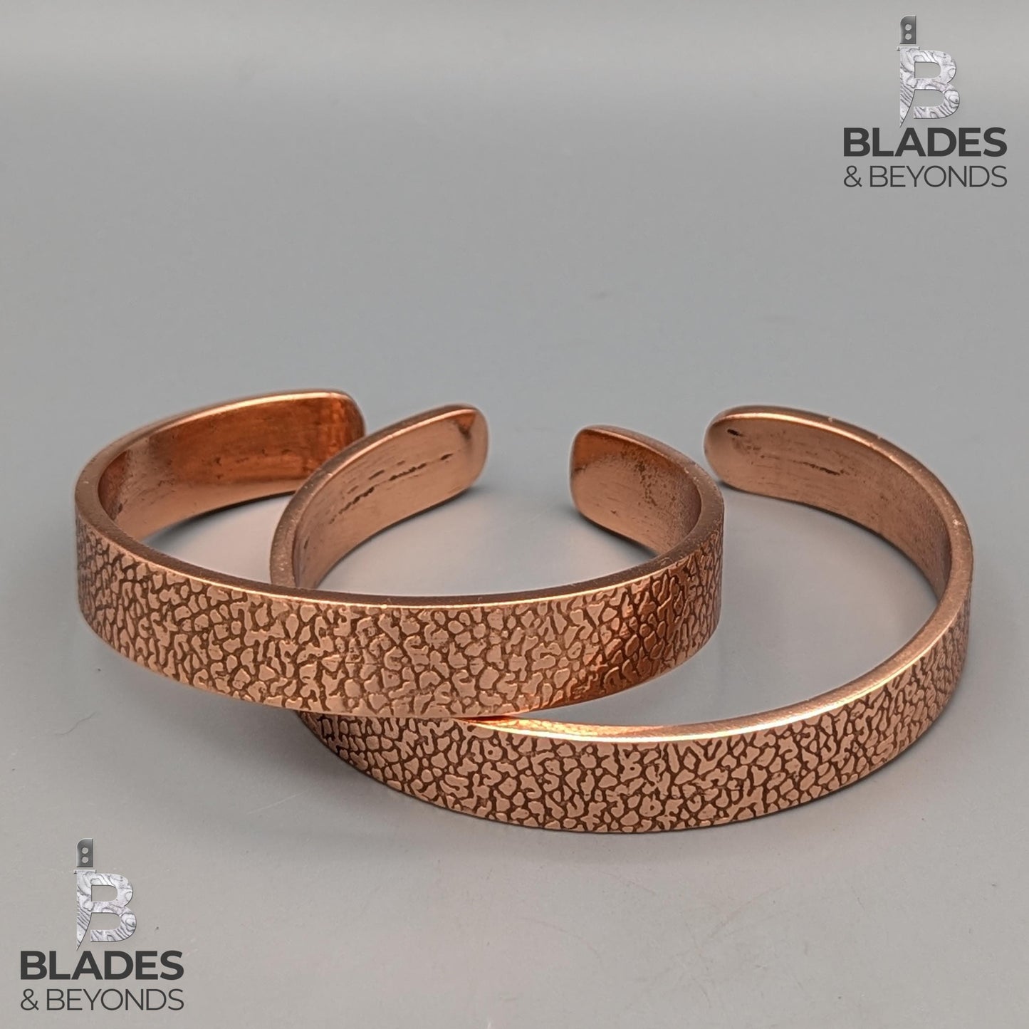 Handmade Cloud Embossed Copper Bracelet: Unisex Wellness Cuff 